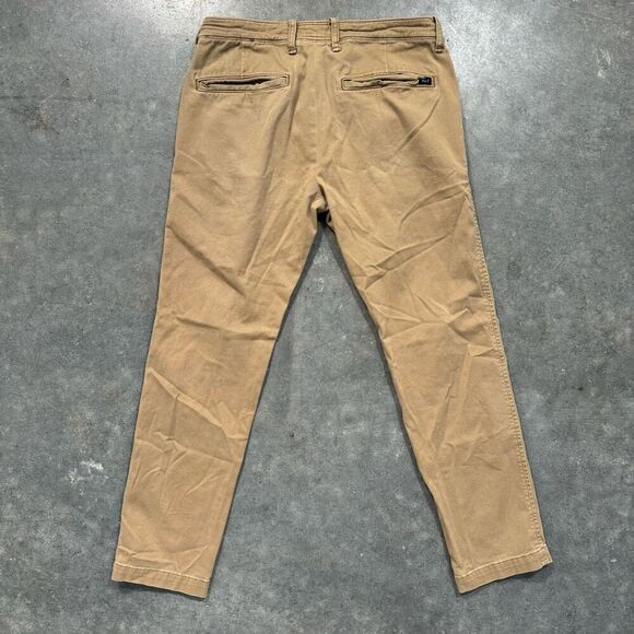 Abercrombie & Fitch Tan Men’s Size 30x27.5 Skinny Chino Cotton Blend Preppy - Picture 1 of 16